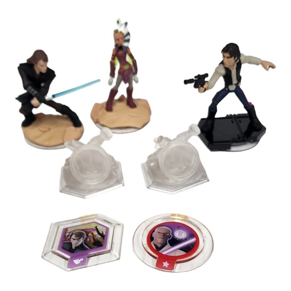 Disney Toys Disney Infinity Star Wars Character Lot 7 Mace Windu
